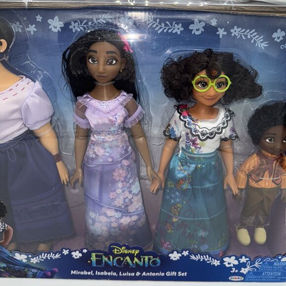 Disney Encanto 4 Doll Gift Set - BRAND NEW -Mirabel, Isabela, Luisa and Antonio - Picture 4 of 11